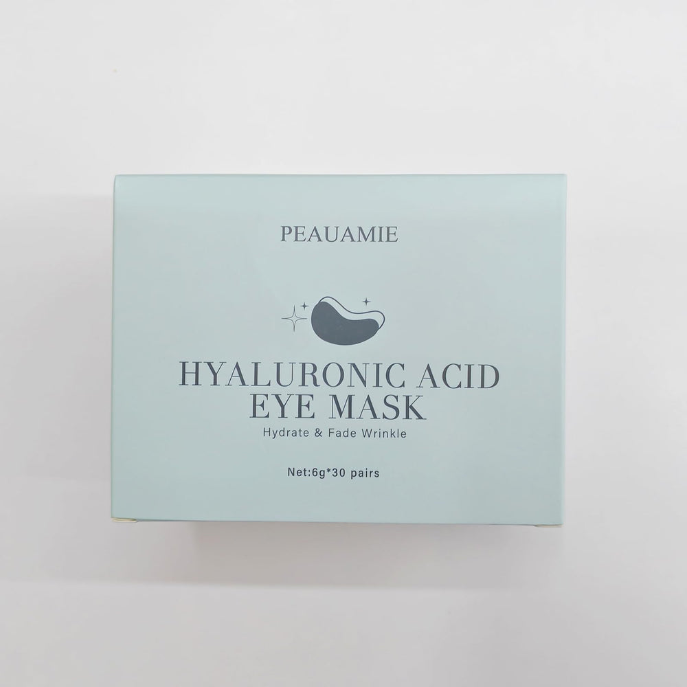 PEAUAMIE after-use under-eye showing smoother refreshed skin