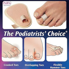 Pedifix underfoot cushion closeup illustrating soft foam pressure relief