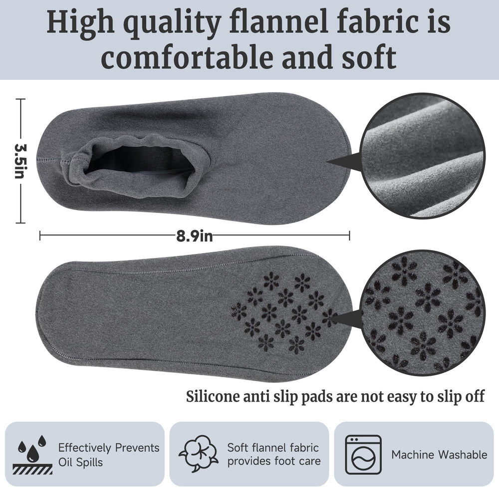 Pedobi wrap worn on foot while sitting demonstrating hands-free use