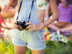 PENTA ANGEL hair tie in use securing a ponytail with gentle, no-damage hold