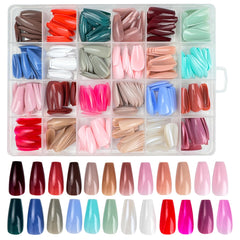PEPFTG 24 color spread laid flat showing shade variety for customizing manicures