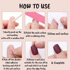 PEPFTG hand model next to ruler showing medium coffin nail scale