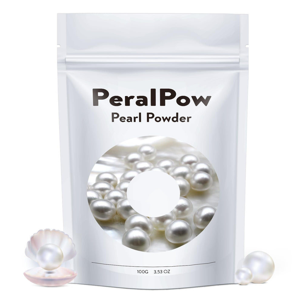 Peralpow front packaging showing jar and label, reassuring purity and organic origin