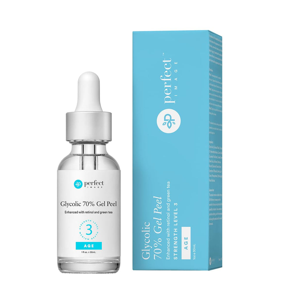 Perfect Image front packaging showing professional-strength peel benefits