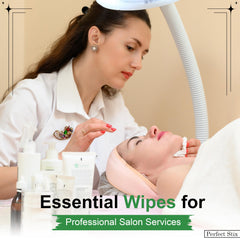 Perfect Stix wiping makeup from skin showing clean removal benefit