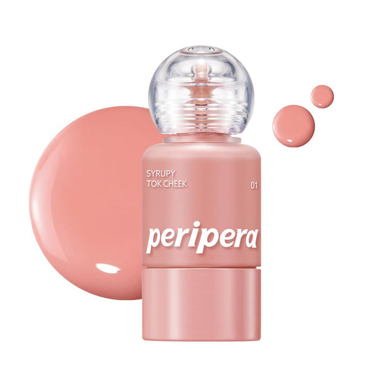 Peripera front packaging showing bottle and label, highlights neat dispensing