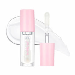 Peripera front packaging showing sleek tube and clear gloss benefit high-shine