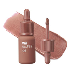 Peripera front packaging showing classic nude shade and compact design benefit longwear