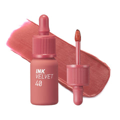 Peripera front shot showing compact tube and rosy tint, highlights portability