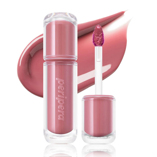 Peripera front packaging showing rosy tint and glossy finish benefit