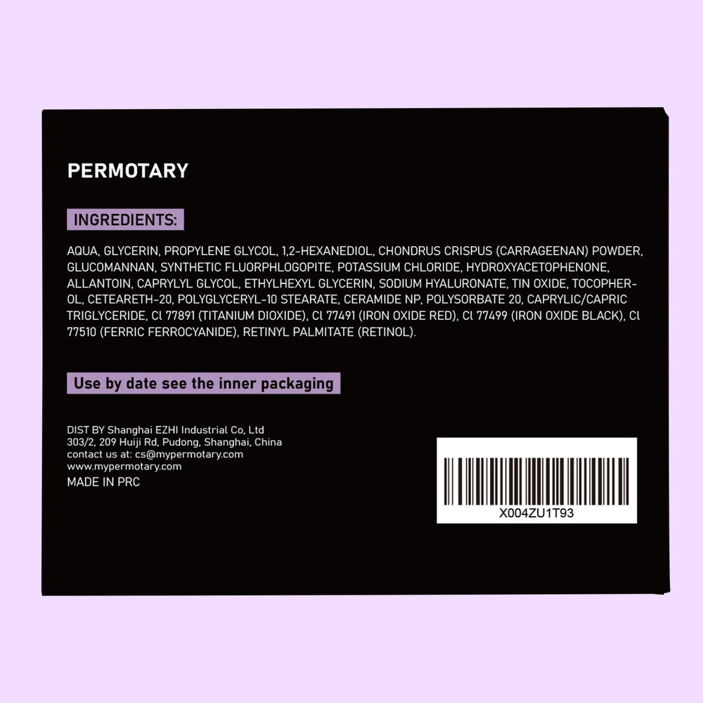 Permotary 30 pairs box open showing full month supply convenience