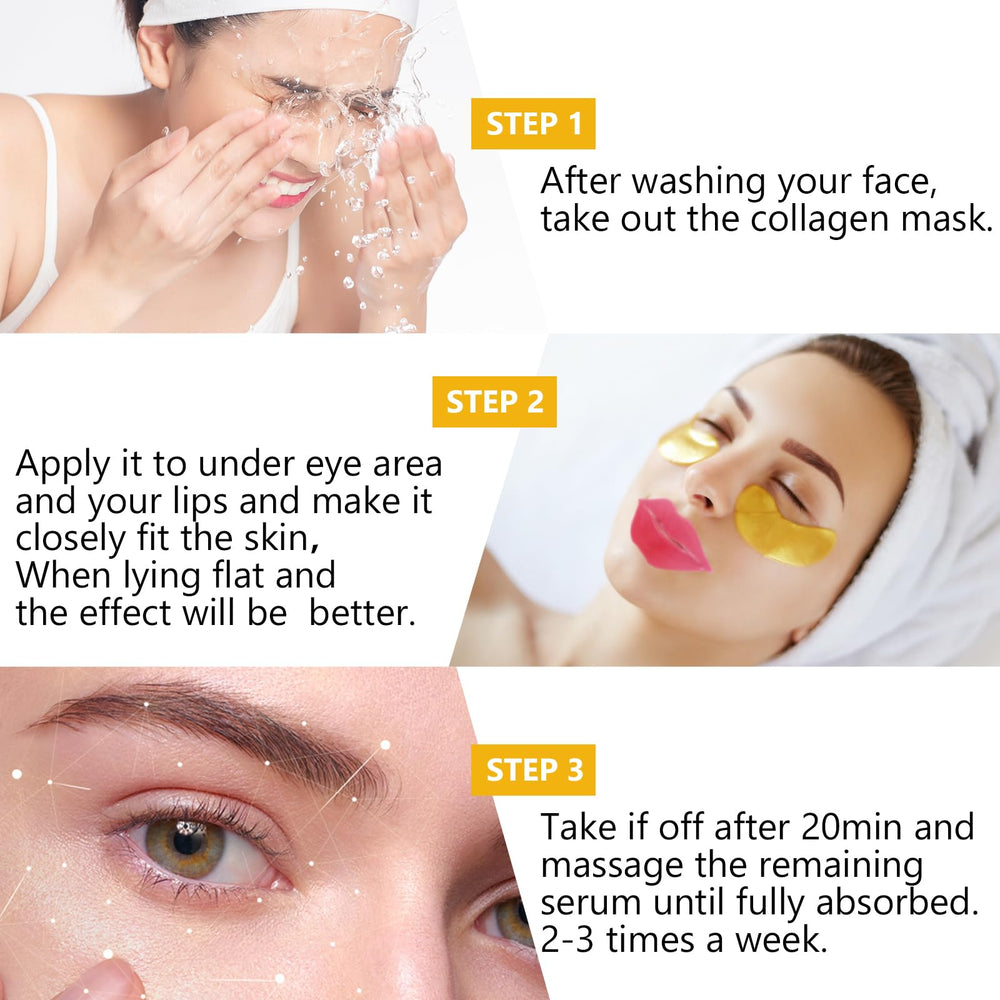 Permotary before and after comparison illustrating smoother under-eye area
