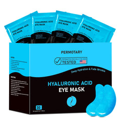 Permotary front packaging showing 30 pairs and benefits for refreshed eyes