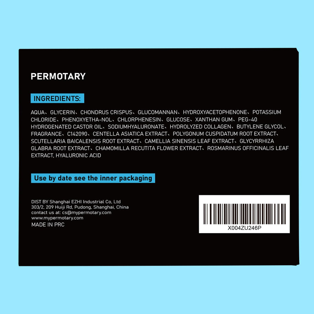 Permotary in a bathroom routine scene conveying easy daily use and quick results