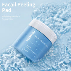 Persbeay close-up of pad texture, embossed surface for effective exfoliation