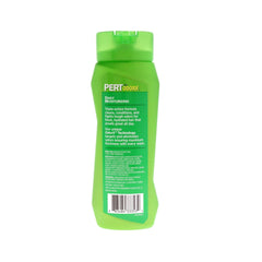Pert Plus lather close-up showing texture and gentle cleansing action for soft hair