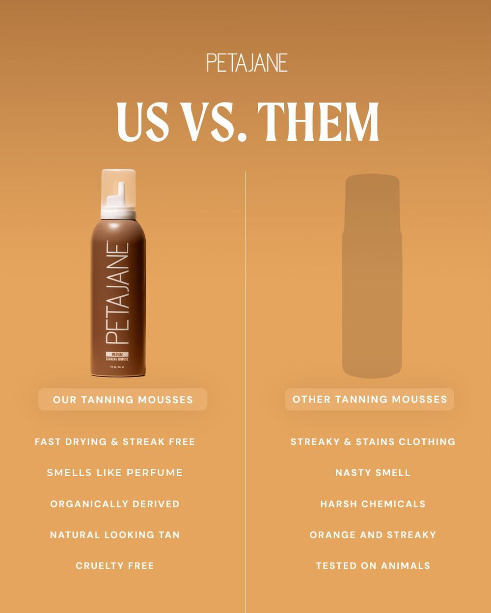 Peta Jane size scale comparison with 7oz bottle for travel-friendly portability benefit