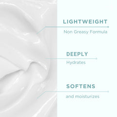 Petal Fresh applying body butter to palm highlighting easy spreadability benefit