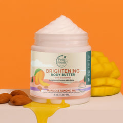 Petal Fresh dollop on hand showing quick-absorbing, non-greasy finish