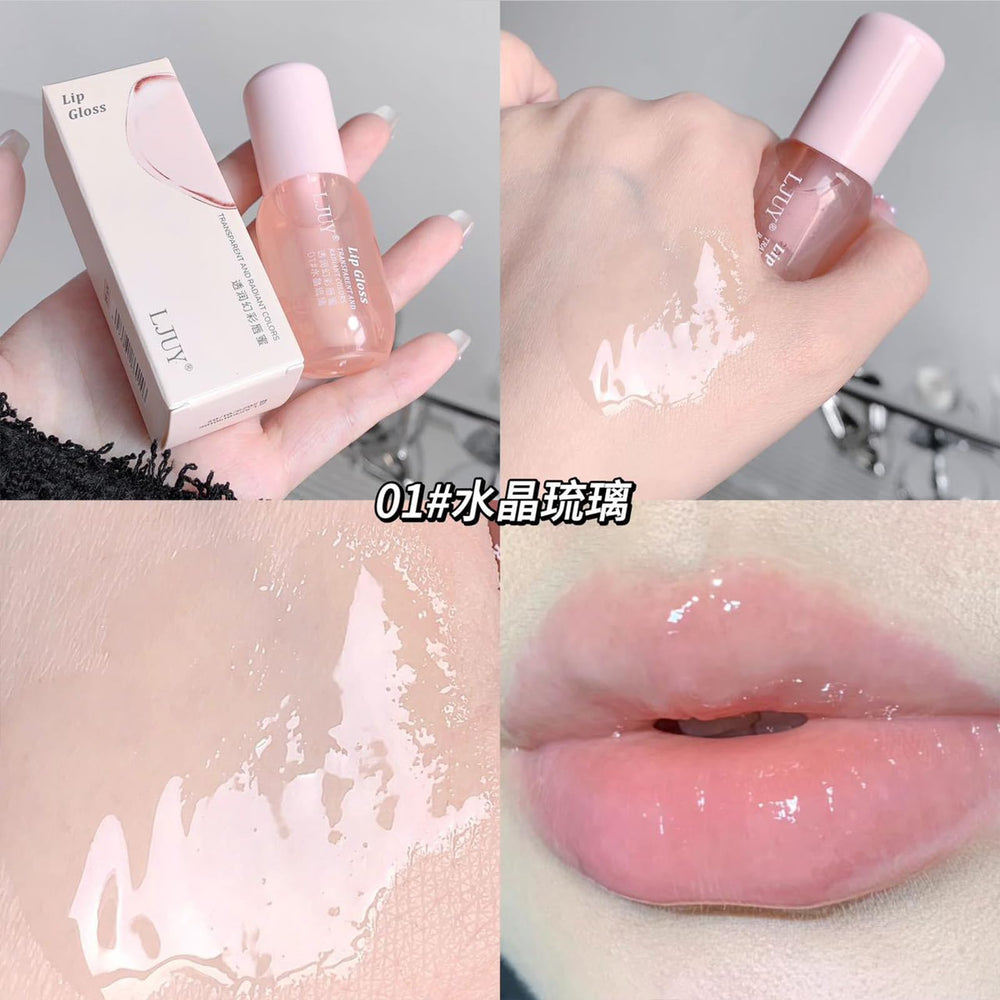 Petansy application on lips demonstrating glossy shine and subtle plumping benefit
