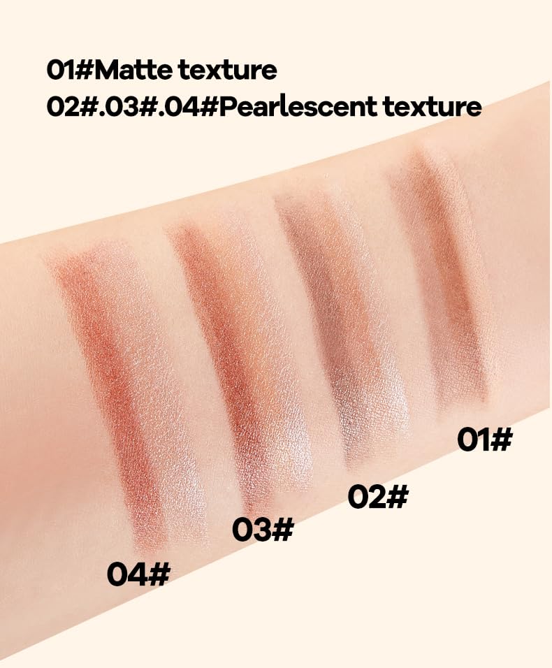 Petansy creamy texture swatch that blends smoothly on skin