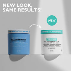 Peter Thomas Roth ingredients label showing acids and soothing botanicals