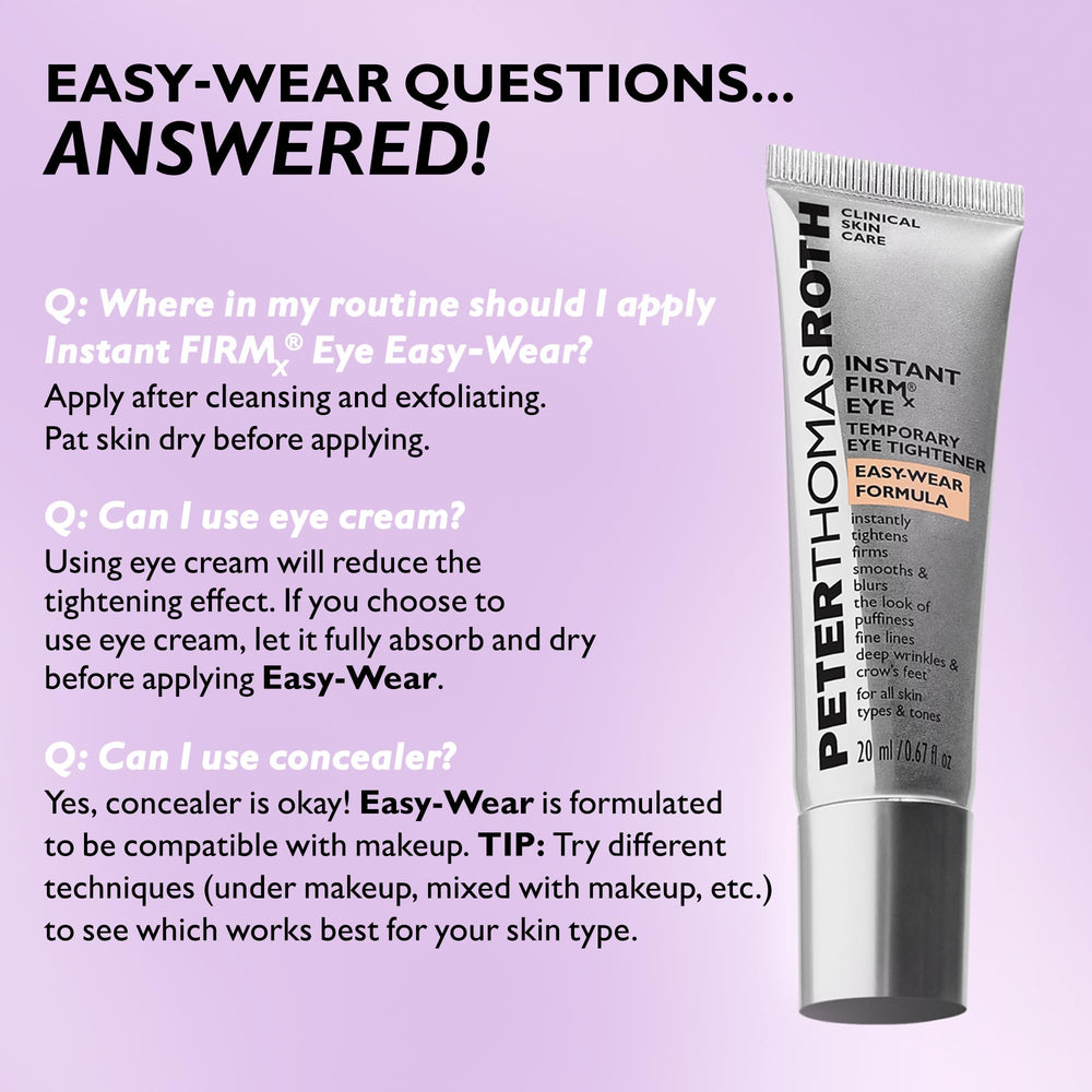 Peter Thomas Roth lifestyle bathroom vanity shot conveying everyday grooming confidence