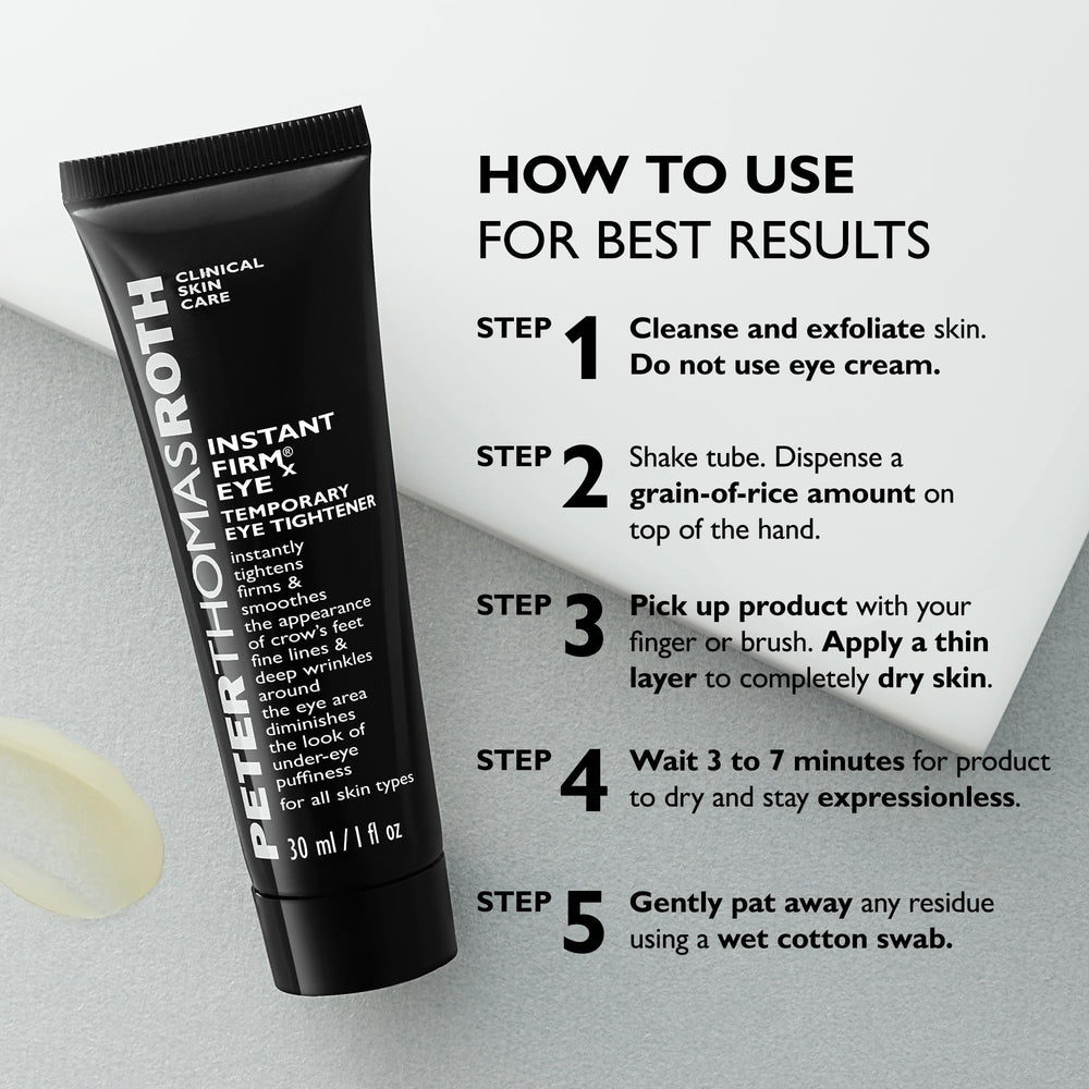 peter thomas roth product in hand showing actual size and travel-friendly scale