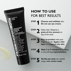 peter thomas roth product in hand showing actual size and travel-friendly scale