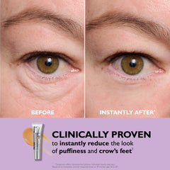 Peter Thomas Roth Instant FIRMx® Eye tube close-up highlighting applicator tip and ease