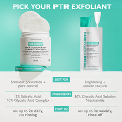 Peter Thomas Roth lifestyle scene on bathroom counter for routine