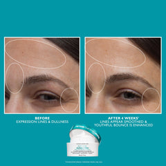 Peter Thomas Roth moisture infusion texture showcasing creamy finish and long-lasting hydration benefit
