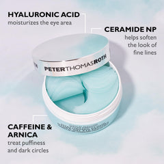 Peter Thomas Roth patch held between fingers to show size and easy application
