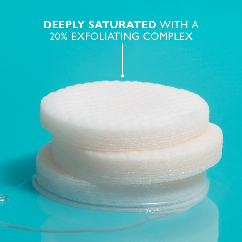 Peter Thomas Roth ingredient panel emphasizing exfoliating and calming components