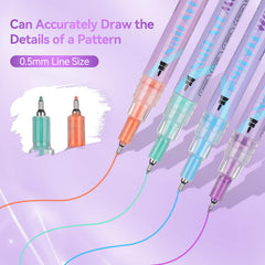PFARRER all twelve marker colors laid out for easy shade selection