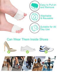 PGRODE lifestyle photo of person wearing spacers for all-day comfort