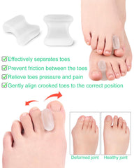 PGRODE size comparison in hand illustrating scale and fit for toes
