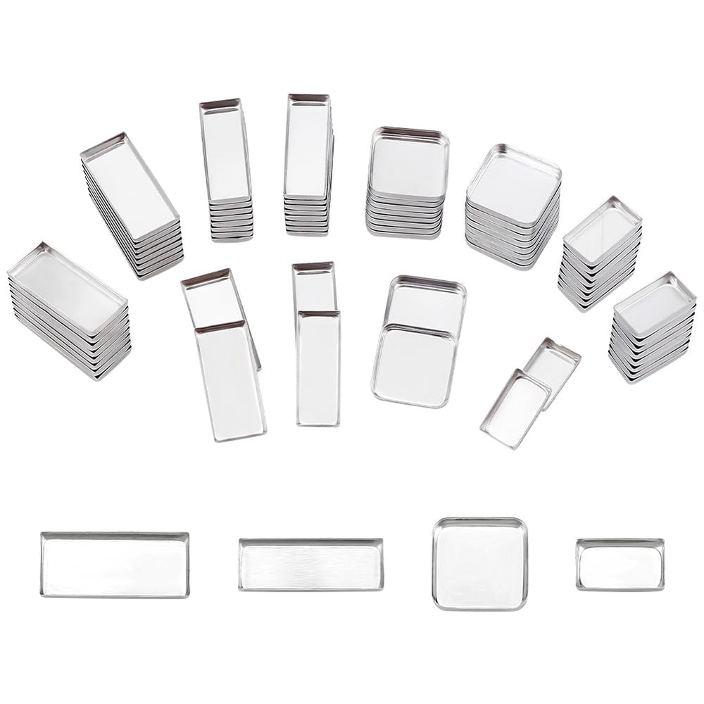 PH PandaHall boxed set of 80 pans showing all four sizes and neat arrangement
