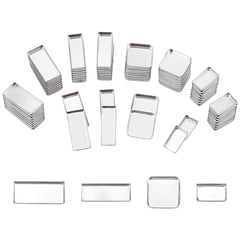 PH PandaHall boxed set of 80 pans showing all four sizes and neat arrangement
