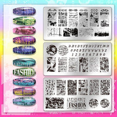 PH PandaHall stamping in action with stamper transferring design for fast application