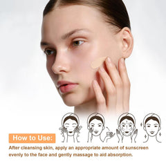 Phanund lifestyle shot outdoors illustrating daily sun protection and dewy glow