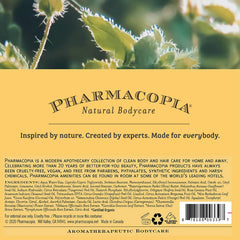 Pharmacopia 16 oz bottle beside a ruler showing size and value benefit