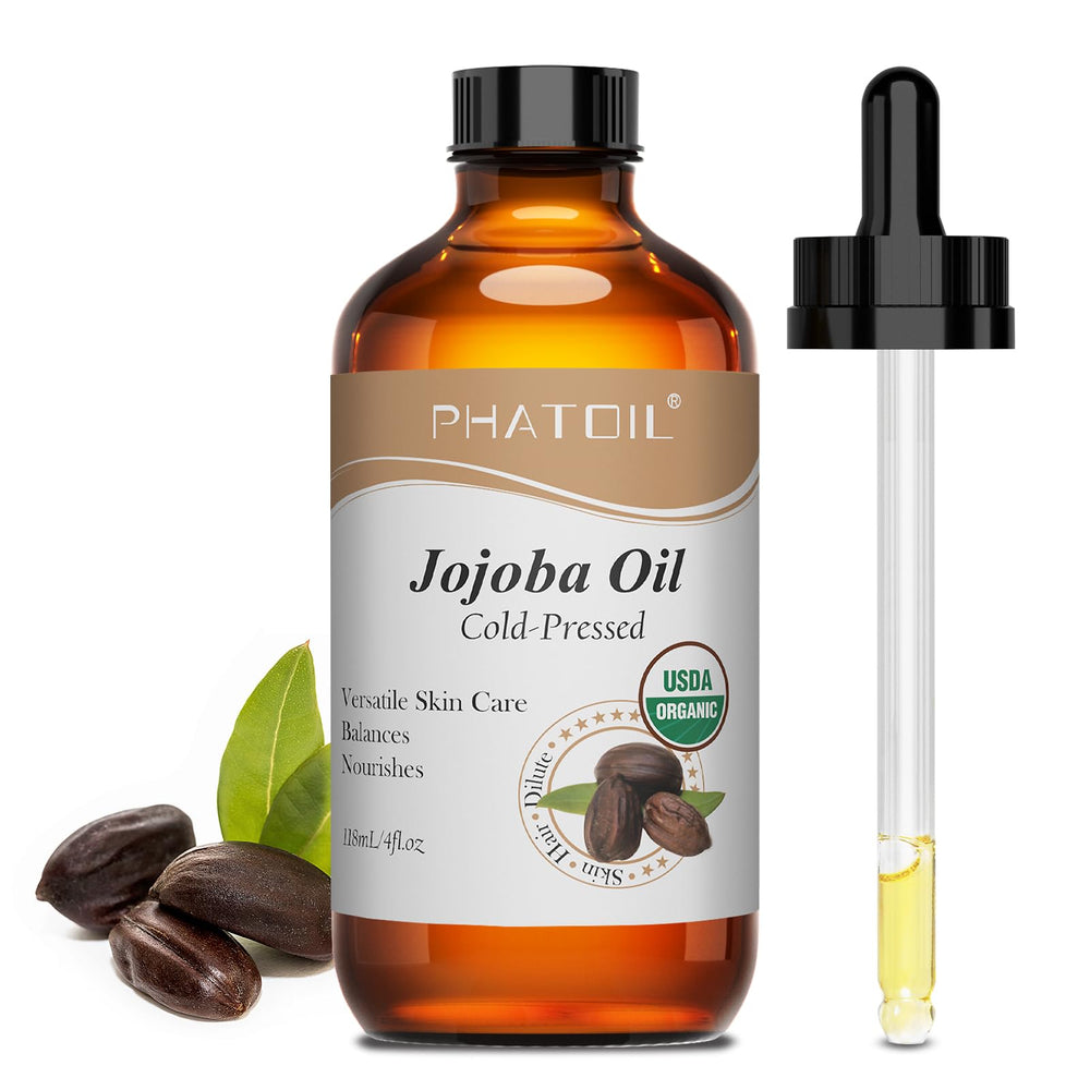 PHATOIL front packaging showing 118ml bottle and label for organic oil benefit