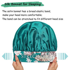 PHILIGHTS bonnet containing braids demonstrating roomy interior and no flattening