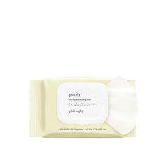 philosophy tub front packaging showing 100 count for convenient travel