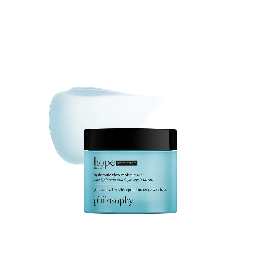 philosophy jar front packaging showing clean label and 2 fl oz size benefits