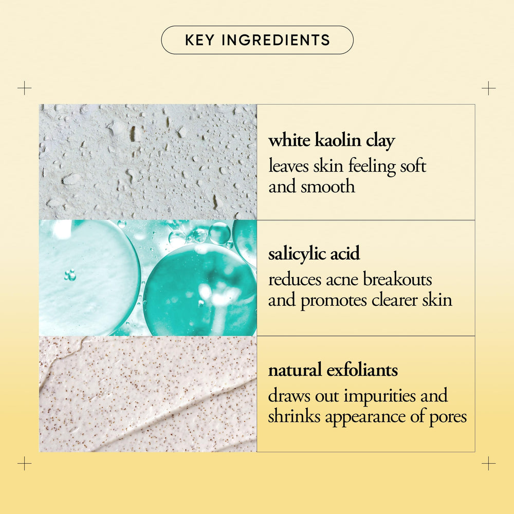 philosophy mask texture close-up revealing creamy exfoliant particles
