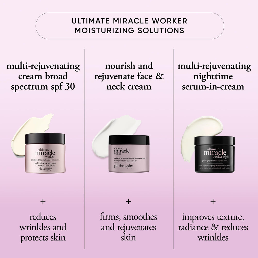 philosophy pump dispensing moisturizer illustrating controlled application and hygienic benefit