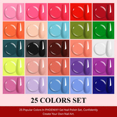 phoenixy bottles arranged to highlight variety and easy selection benefit
