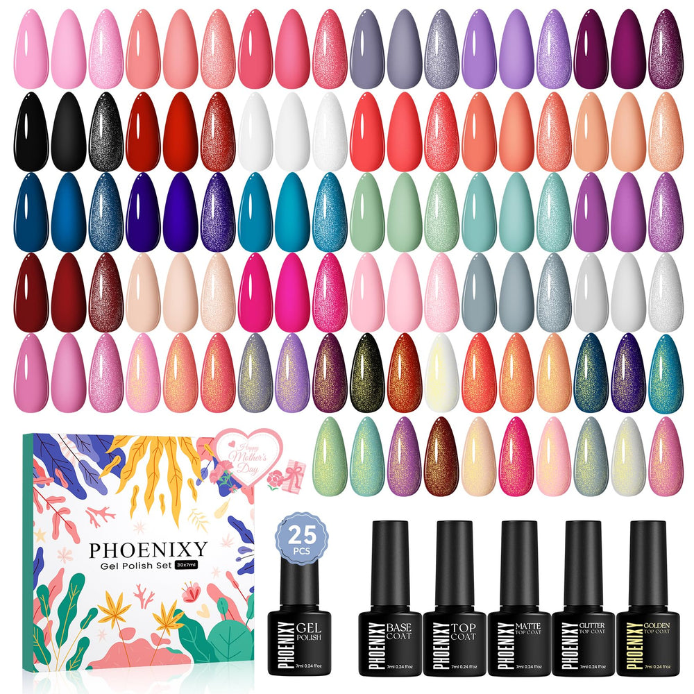 phoenixy kit front packaging showing complete 30-piece set and colors